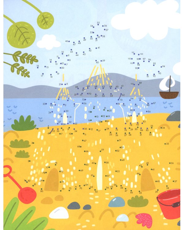 Рисуем по точкам для девчонок