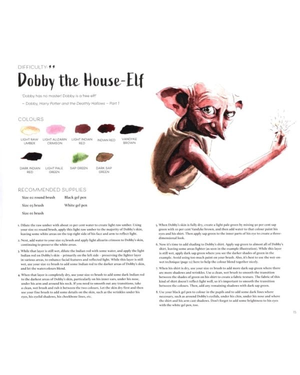 Harry Potter Watercolour Wizardry