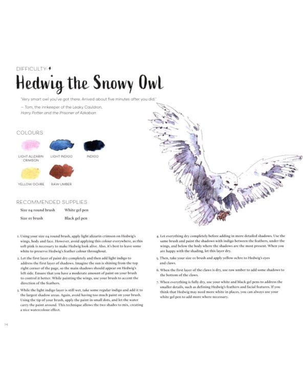 Harry Potter Watercolour Wizardry