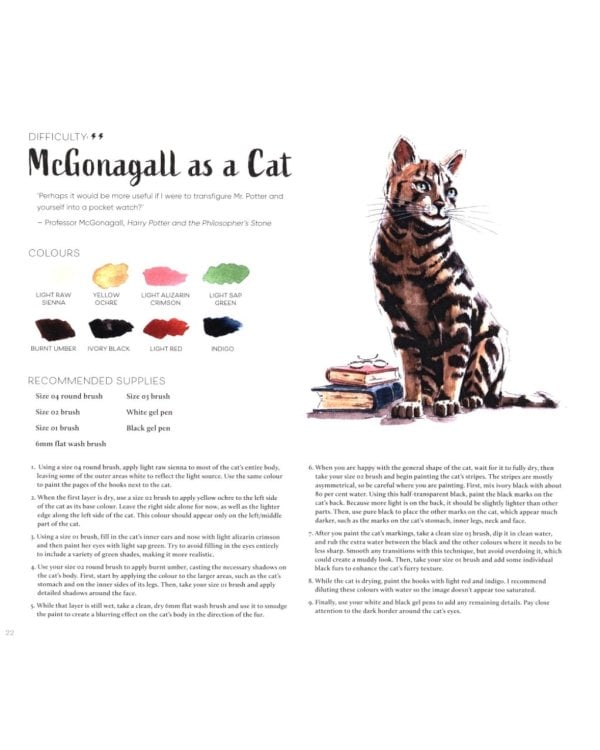 Harry Potter Watercolour Wizardry