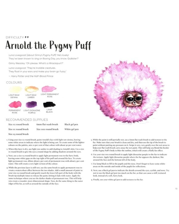 Harry Potter Watercolour Wizardry