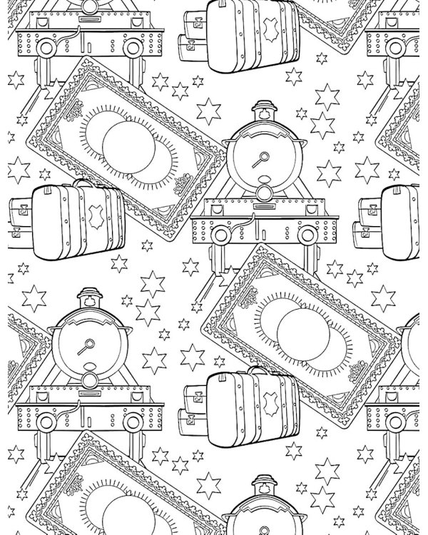 Harry Potter: Gryffindor House Pride Colouring Book