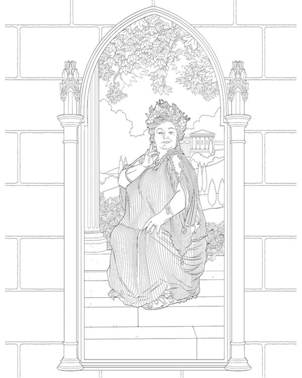 Harry Potter: Gryffindor House Pride Colouring Book