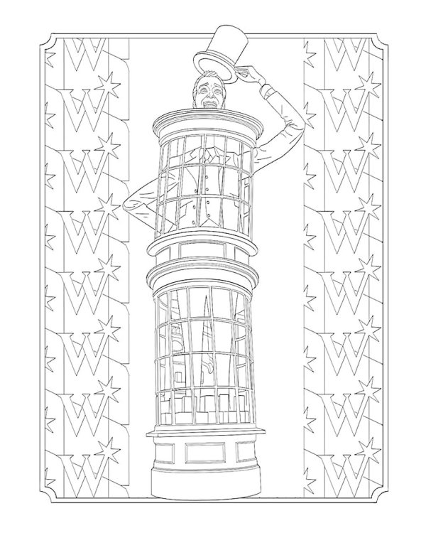 Harry Potter: Gryffindor House Pride Colouring Book