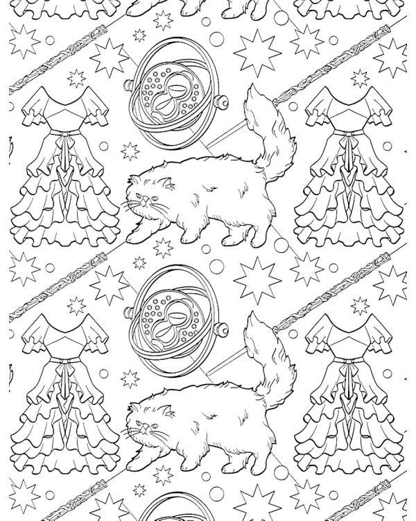 Harry Potter: Gryffindor House Pride Colouring Book