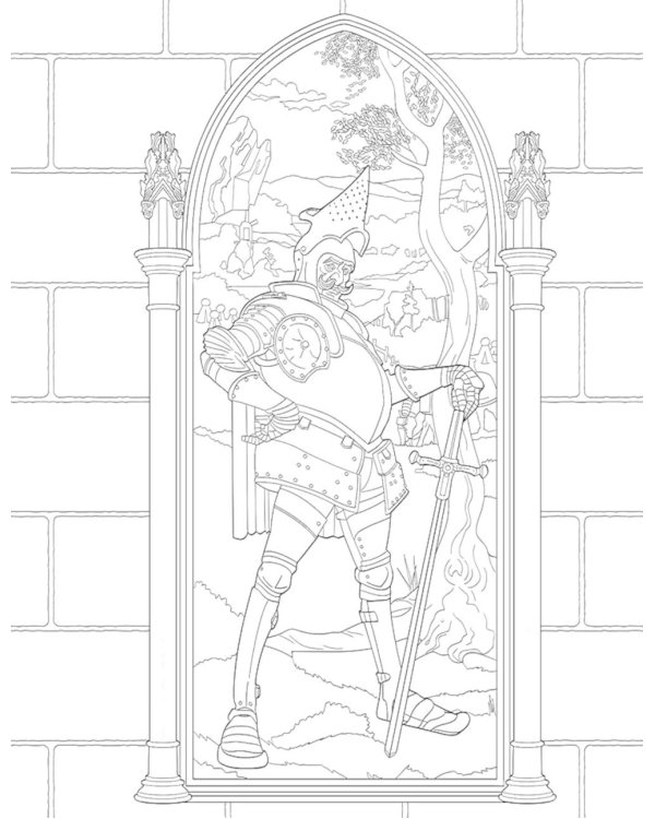 Harry Potter: Gryffindor House Pride Colouring Book