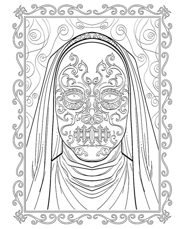 Harry Potter: Slytherin House Pride Colouring Book