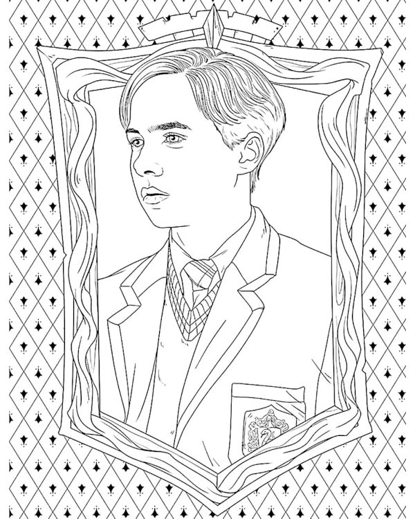 Harry Potter: Slytherin House Pride Colouring Book