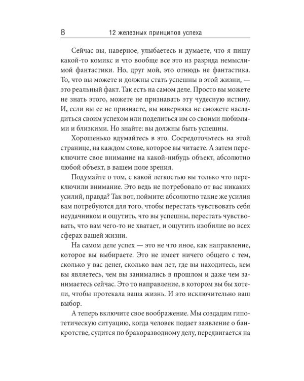 12 железных принципов успеха