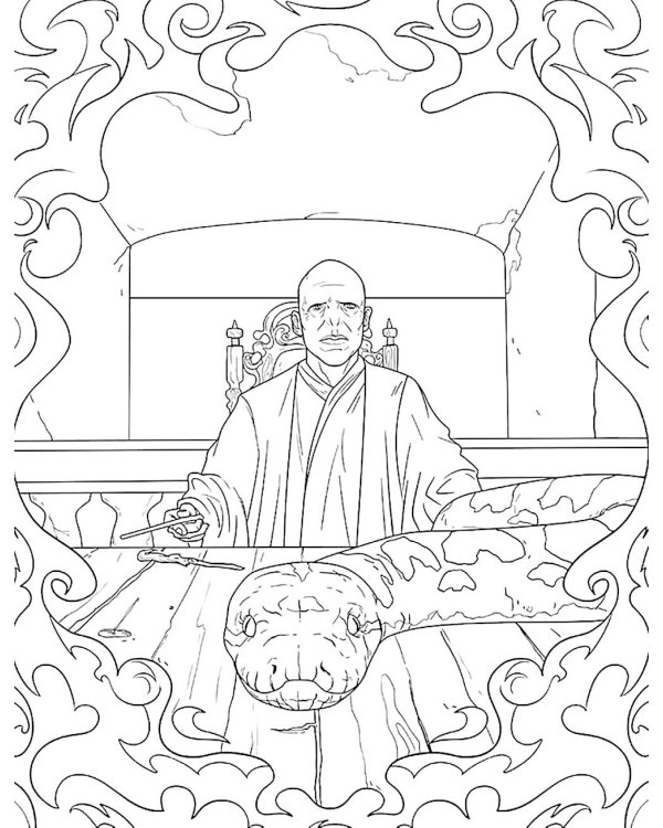 Harry Potter: Slytherin House Pride Colouring Book