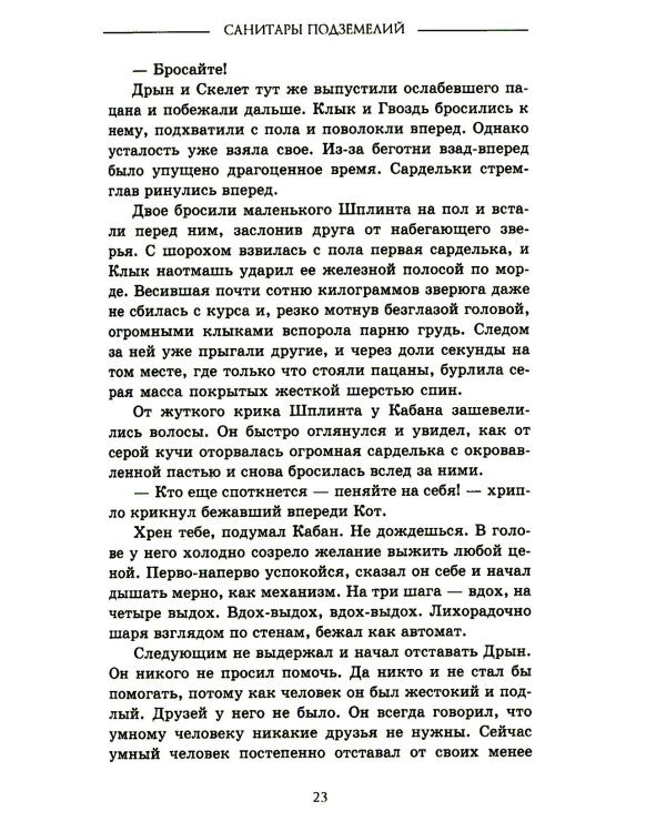 Дополнительное изображение книги «Санитары подземелий»