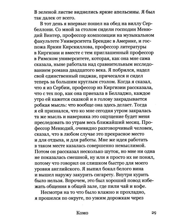 Валяревич Комо: роман