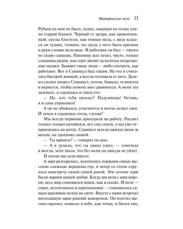 Дополнительное изображение книги «Материнское поле»
