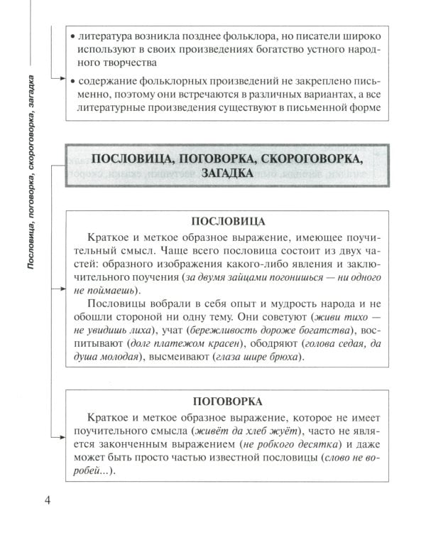 Русская литература в таблицах и схемах: Подготовка к урокам и экзаменам, материалы для письменных работ и устных ответов 5-8 кл