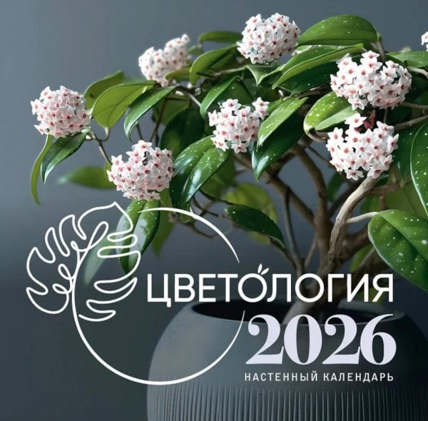 Календарь настенный Цветология. Настенный календарь на 2026 год