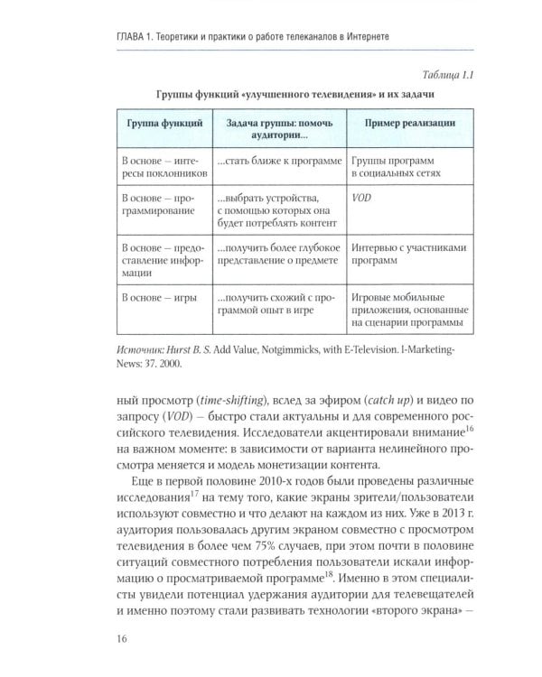 Телеконтент в новых медиа: Работа телевизионных каналов с эфирным контентом в Интернете: монография. 2-е изд., испр.и доп