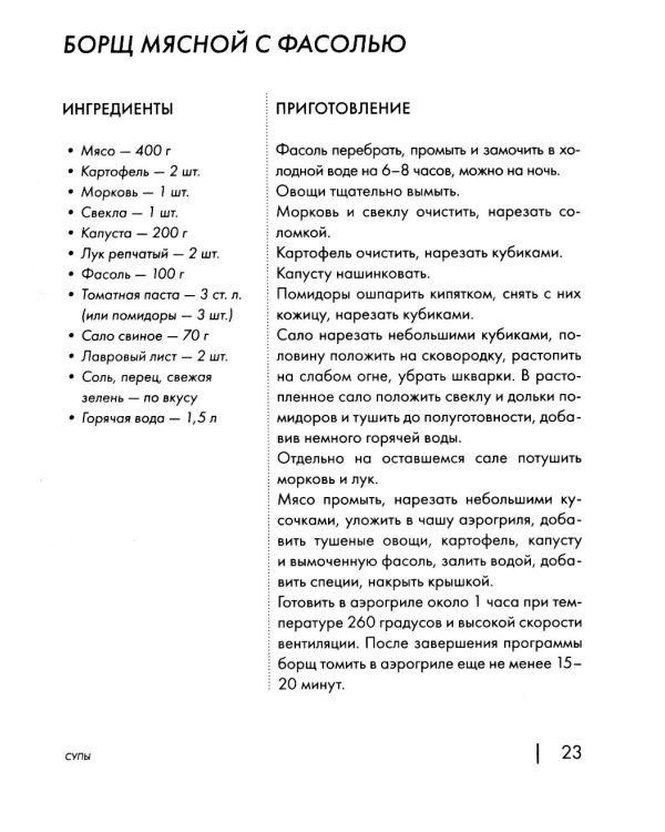 Энциклопедия блюд в аэрогриле