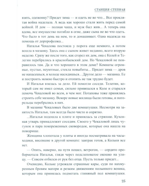 Станция Степная: повесть, роман