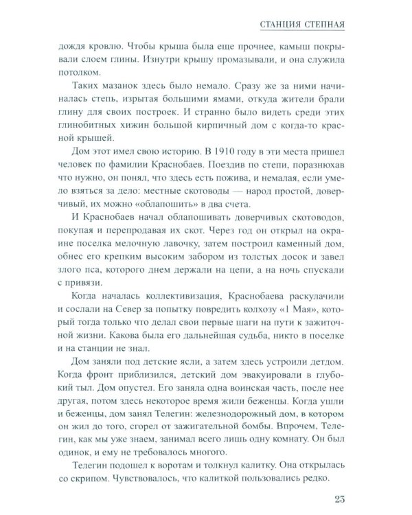 Станция Степная: повесть, роман