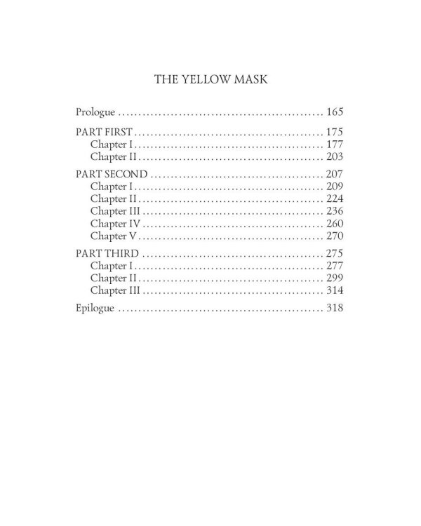 The Yellow Mask &amp; Sister Rose. Volume 13
