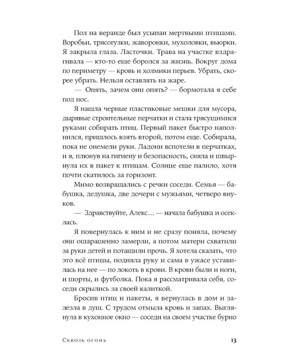 Сквозь огонь: роман
