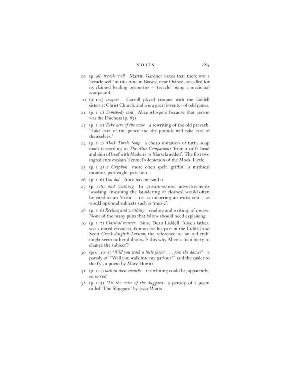 Alice in Wonderland and Through the Looking Glass