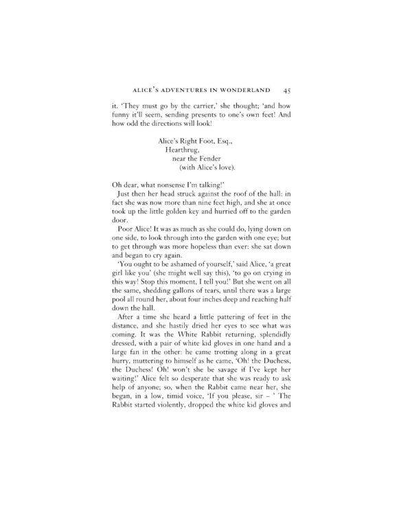 Alice in Wonderland and Through the Looking Glass