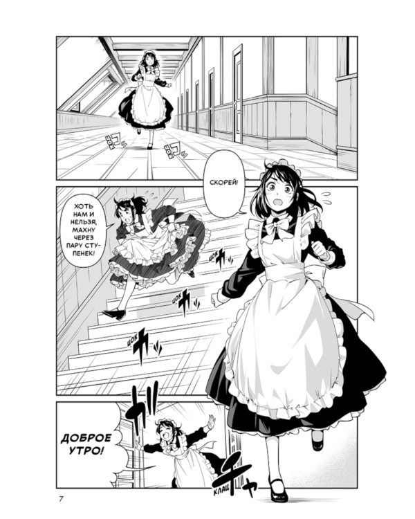 MAID SKATER. Горничные на скейтах: манга