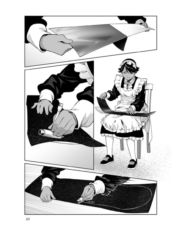 MAID SKATER. Горничные на скейтах: манга