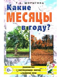Какие месяцы в году?! Знакомство с окружающим миром, развитие речи