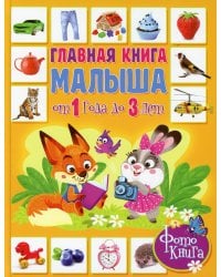 Главная книга малыша от 1 года до 3 лет. Фотокнига