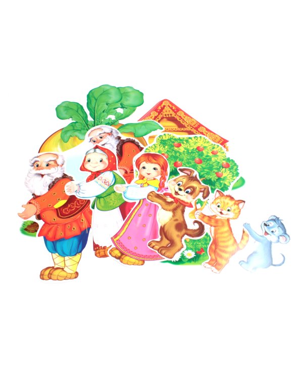 Вырубные фигуры А4. Русские сказки (комплект)