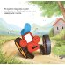 Тракторенок чинит колесо