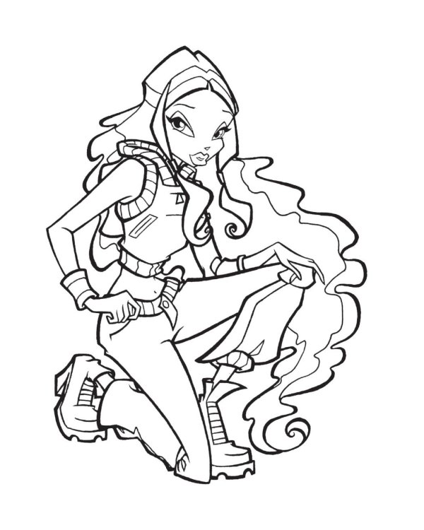 Winx Club. Вместе навсегда! Большая раскраска