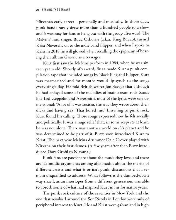 Serving The Servant: Remembering Kurt Cobain