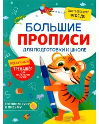 Большие прописи для подготовки к школе