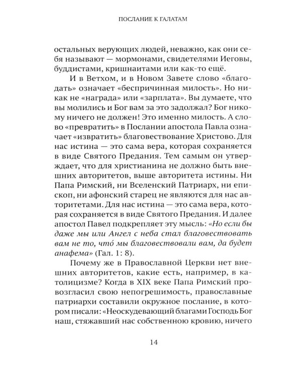Дополнительное изображение книги «Живите по Духу. Беседы на Апостольские послания»