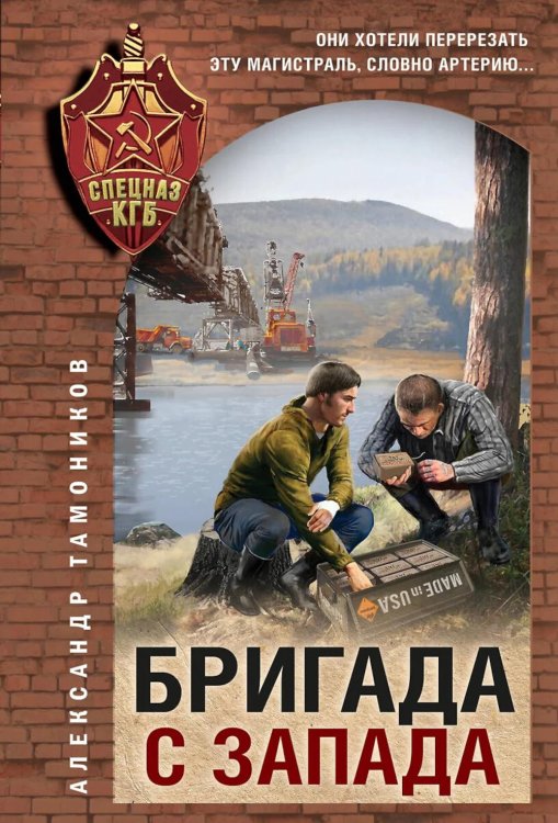 Обложка книги «Бригада с запада» — Тамоников Александр Александрович, ISBN 9785042105845