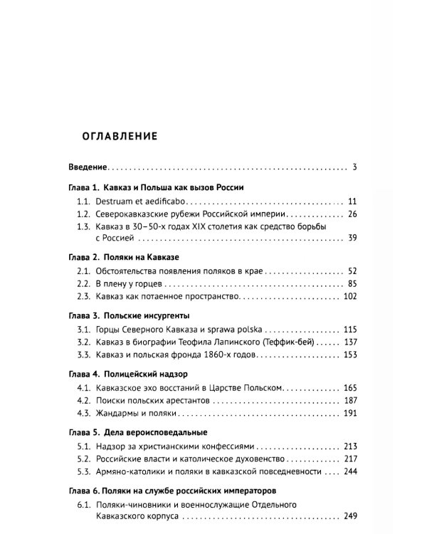 Польский сюжет в кавказско-черноморских реалиях XIX века: монография