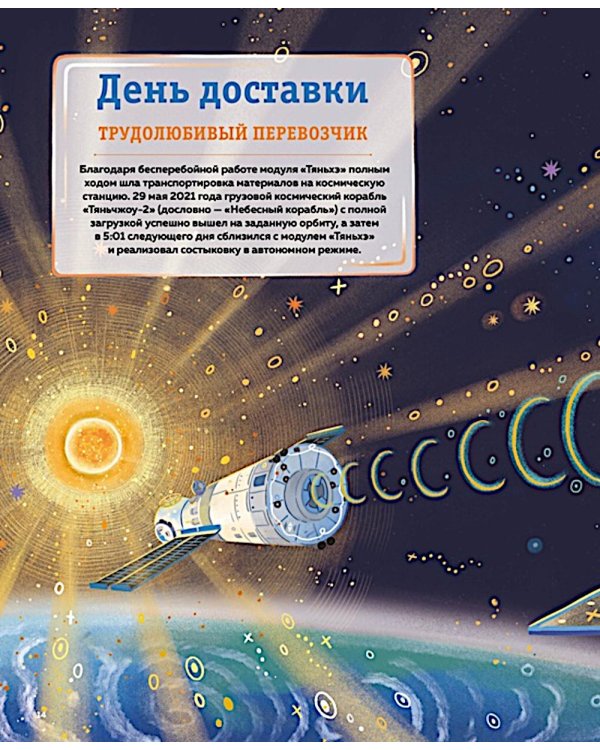 Станция на орбите Земли