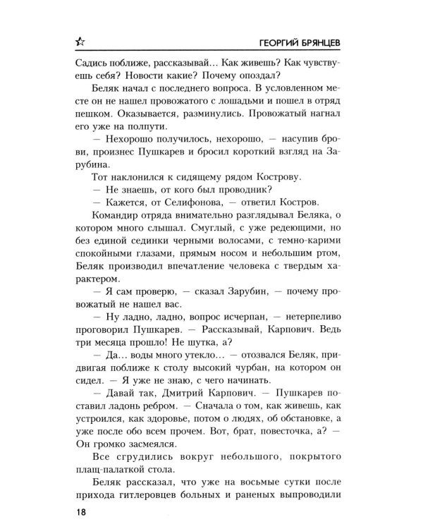 По ту сторону фронта: роман