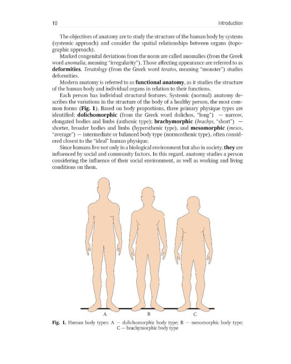 Human Anatomy = Анатомия человека: textbook: in 2 vol. Vol. 1: на англ.языке