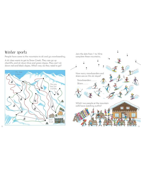 Little Children's Holiday Activity Book