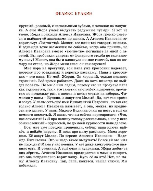 Феликс Булкин: повесть