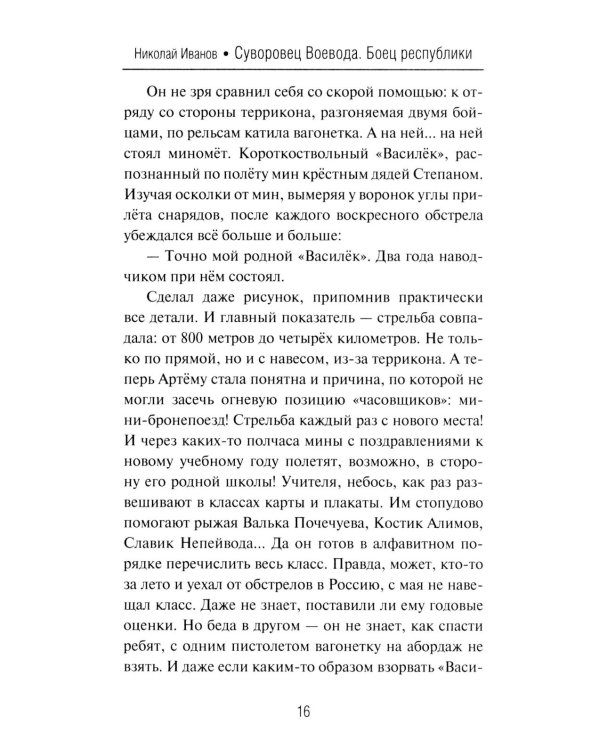 Суворовец Воевода. Боец республики: роман