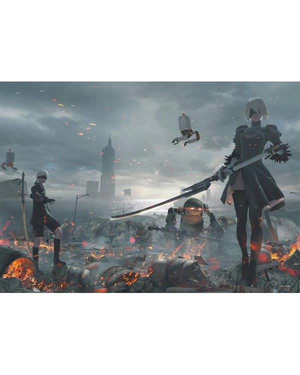 Путеводитель по миру NieR: Automata. Результаты исследования руин города