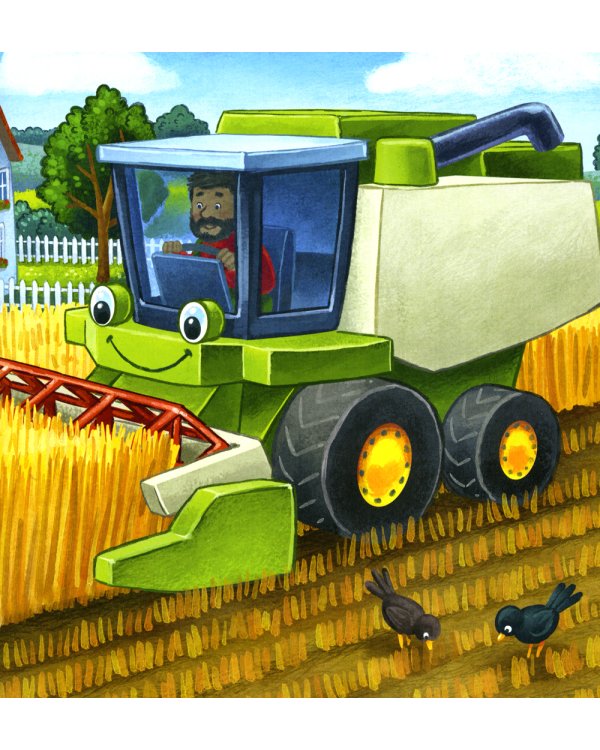 Спокойной ночи, трактор!