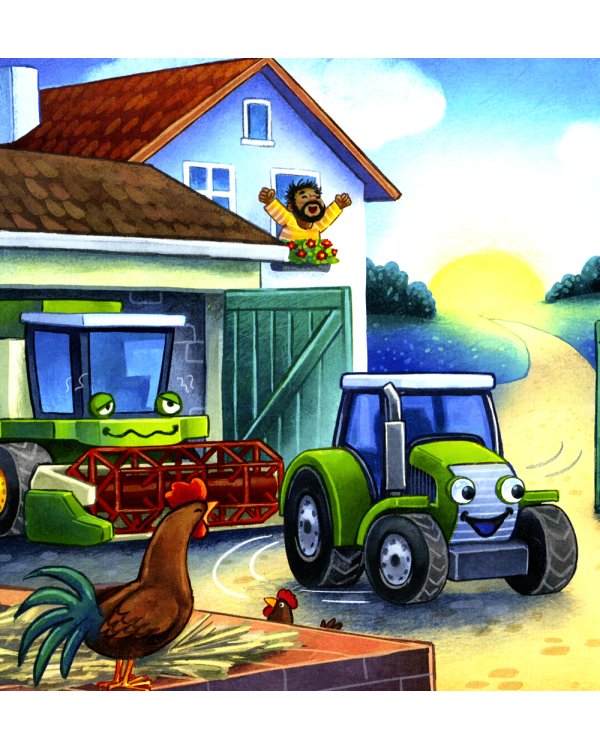 Спокойной ночи, трактор!