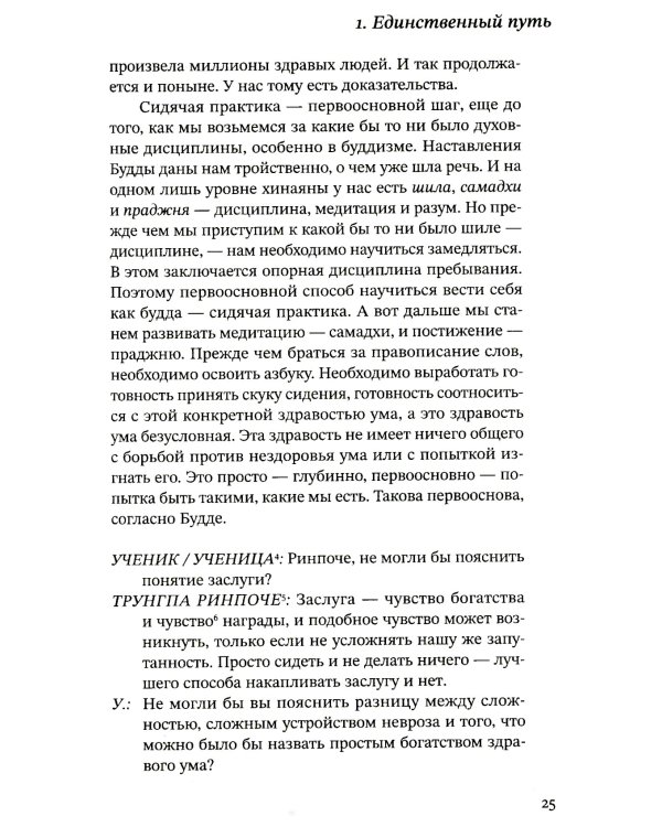 Путь есть цель. Воспитание ума и развитие заботливой доброжелательности