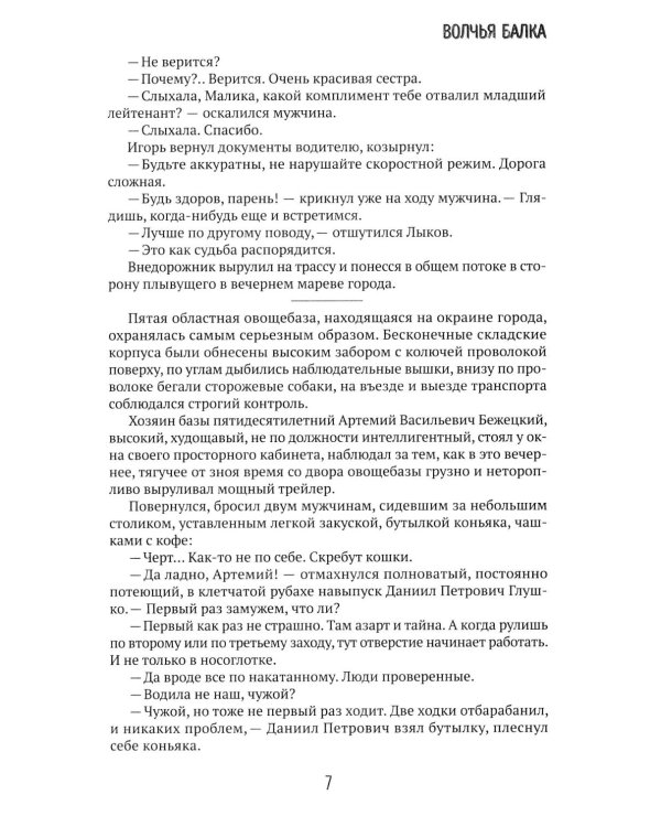 Волчья балка: криминальная драма